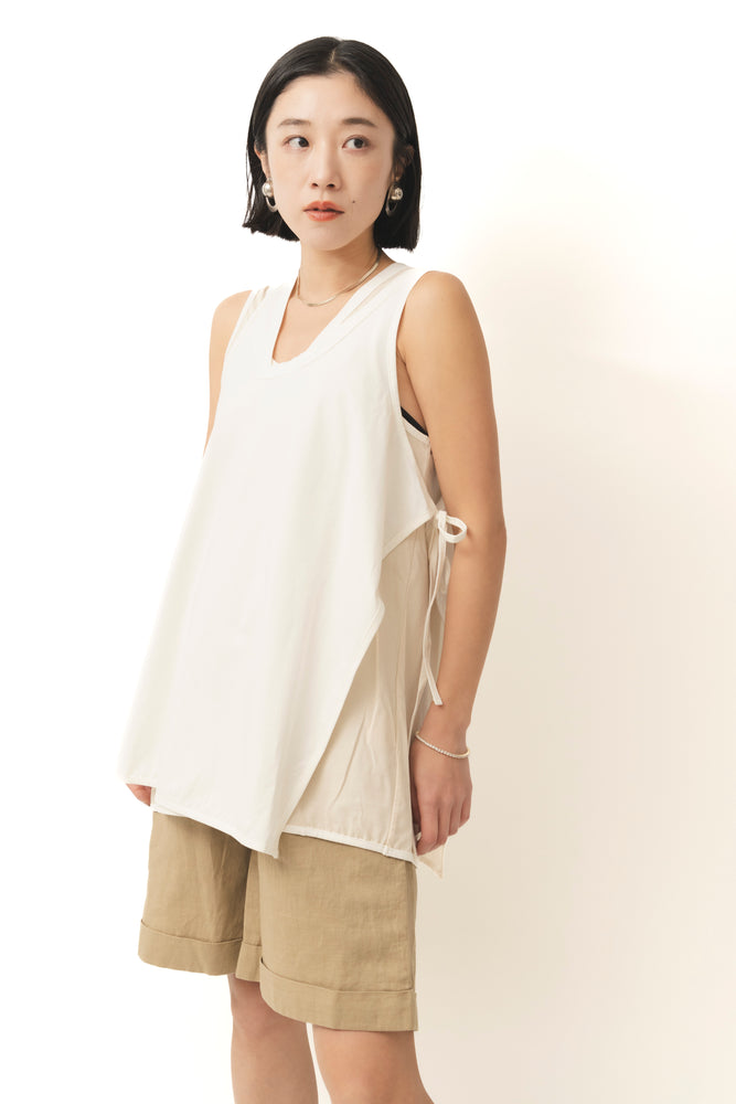 PIPING COLOR TANK TOP / ma22s-11