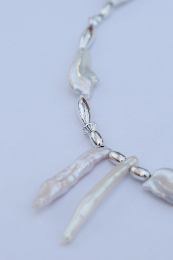 Baroque pearl necklace / MA23S-07