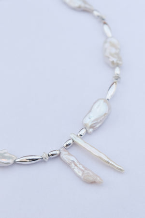 Baroque pearl necklace / MA23S-07